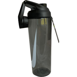 Пляшка для води Nike N.100.0622.025.24 TR Hypercharge Chug Bottle 24 Oz 709 мл Антрацитова (887791370990) ТОП в Дніпрі