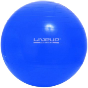 Фітбол LiveUp Gym Ball 75 см Блакитний (LS3221-75b) ТОП в Дніпрі