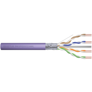 купити Вита пара Digitus CAT 6 F-UTP AWG 23/1 LSZH-1 фіолетовий 305 м (DK-1623-VH-305)