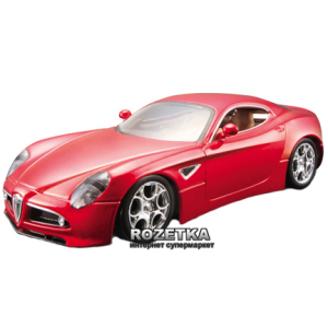 Автомодель Bburago (1:32) Alfa 8C Competizone (2007) (18-43004) Красный металлик лучшая модель в Днепре