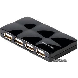 хорошая модель Belkin 7 Port USB 2.0 Mobile Hub Black (F5U701cwBLK)