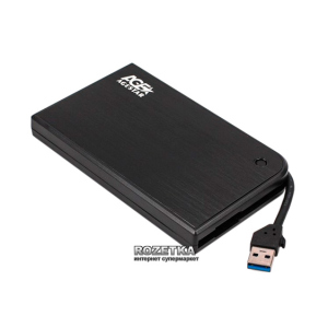 Внешний карман Agestar для HDD 2.5" USB3.0 (3UB 2A14 Black) лучшая модель в Днепре