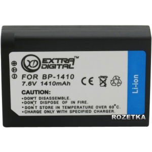 Акумулятор ExtraDigital для Samsung BP1410 1410 мАг (BDS2684) надійний