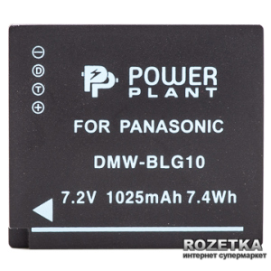 Aккумулятор PowerPlant для Panasonic DMW-BLG10, DMW-BLE9 (DV00DV1379) ТОП в Дніпрі