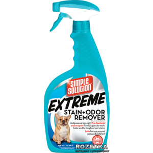 Спрей для нейтрализации запахов и пятен Simple Solution Extreme Stain & Odor Remover 945 мл (ss10137)