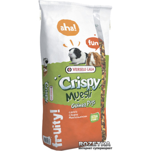 Корм для морских свинок Versele-Laga Crispy Muesli Cavia зерновая смесь с витамином C 20 кг (611685) в Днепре