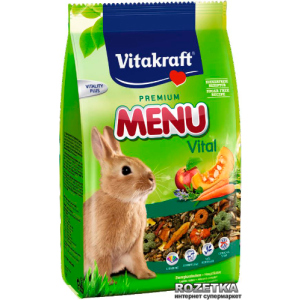 Корм для кроликов Vitakraft Menu Vital 3 кг (4008239255426) ТОП в Днепре