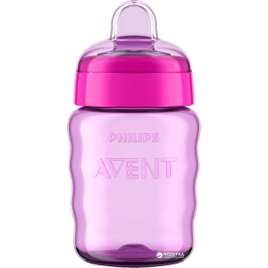 Чашка з м'яким носиком Philips AVENT 260 мл Червона (SCF553/00_red) краща модель в Дніпрі