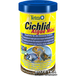 Корм Tetra Cichlid Algae Mini для акваріумних риб у гранулах 500 мл (4004218197480) ТОП в Дніпрі