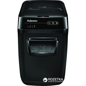 Шредер Fellowes AutoMax 200C 200 листов 4х38 мм 32 л (ff.U4653601) ТОП в Днепре