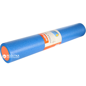 Ролик для йоги LiveUp Yoga Foam Roller Blue-Orange (LS3764)