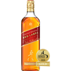 Виски Johnnie Walker Red Label выдержка 4 года 1 л 40% (5000267013602) ТОП в Днепре