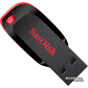 SanDisk Cruzer Blade 128 ГБ (SDCZ50-128G-B35) в Дніпрі