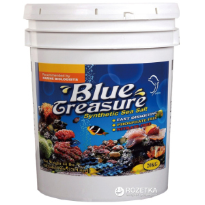 Сіль Blue Treasure Reef Sea Salt для LPS коралів 20 кг (6954677700074) краща модель в Дніпрі