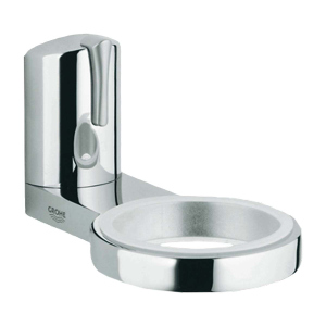 Тримач для склянки Grohe ECTOS(1) 40253000 хром (56419) краща модель в Дніпрі