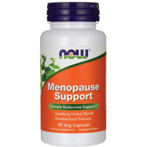 Натуральная добавка Now Foods Менопауза, Травяной Комплекс, Menopause Support, 90 капсул (733739033253) лучшая модель в Днепре