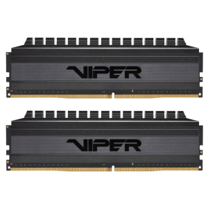 Модуль пам'яті DDR4 2x8GB/3600 Patriot Viper 4 Blackout (PVB416G360C7K) краща модель в Дніпрі