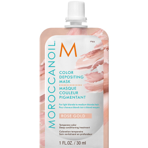 купить Маска с эффектом цвета MoroccanOil Color Depositing Mask цвет Rose Gold 30 мл (7290113140653)