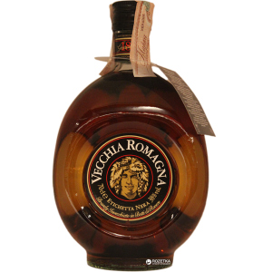 Бренді Vecchia Romagna Black Label 0,7 л 38% (8000060100247) в Дніпрі