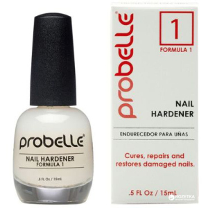 Лак для лечения и восстановления поврежденных ногтей Probelle Touch N'Grow Nail Hardener Formula 1 15 мл (857188005521) ТОП в Днепре