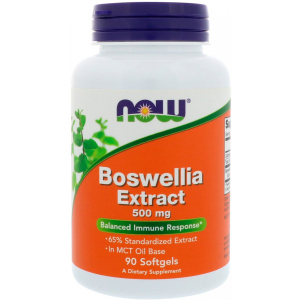 Натуральний екстракт NOW Boswellia Extract 500 мг 90 капсул (733739049360) краща модель в Дніпрі