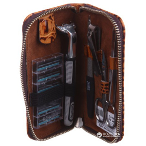 Набір для чоловіків Zauber-manicure 6 інструментів MS-112 (4004904001121) краща модель в Дніпрі
