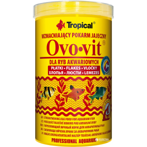 Корм Tropical Ovo-vit для акваріумних риб у пластівцях 1 л (5900469770368) ТОП в Дніпрі