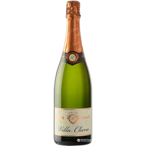 Вино ігристе Villa Clara Cava Brut біле сухе 0.75 л 11.5% (8421414319038) краща модель в Дніпрі