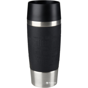 Термокружка Tefal Travel Mug 0.36 л Черная (K3081114) лучшая модель в Днепре