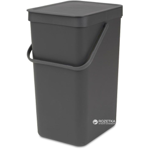 Відро для сміття Brabantia Sort&Go 16 л Grey (109966)