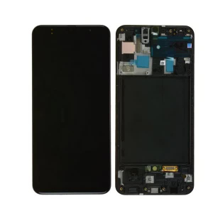 Дисплей для Samsung А50 2019 A505 Black GH82 19204A с рамкой Service Original в Днепре