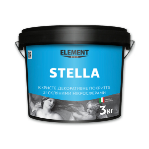 Декоративное покрытие STELLA ELEMENT DECOR 3 кг ТОП в Днепре