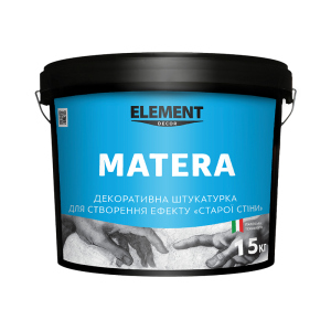 Декоративная штукатурка MATERA ELEMENT DECOR 15 кг лучшая модель в Днепре