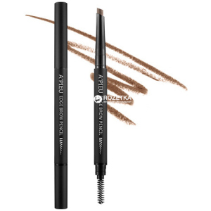 Карандаш для бровей A'pieu Edge Brow Pencil Средне-коричневый 0.35 г (8806185751834) лучшая модель в Днепре