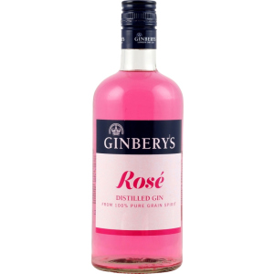 Джин Ginbery's Rose 37,5% 0,7 л (8438001406583) ТОП в Дніпрі