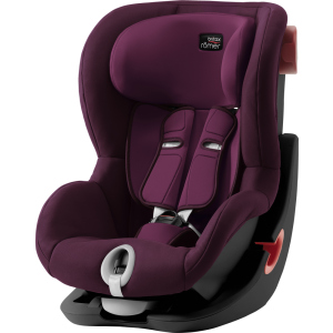 Автокресло Britax-Romer King II Black Series Burgundy Red (2000030812) ТОП в Днепре