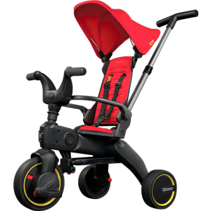 Складаний триколісний велосипед Doona Liki Trike S1 Flame Red (SP510-99-031-015) (4897055666673) в Дніпрі