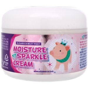 Крем Зволожуючий з ефектом сяйва Elizavecca Milky Piggy Moisture Sparkle Cream 100 мл (8809339905176) в Дніпрі