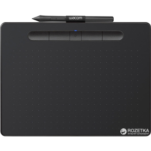 хороша модель Графічний планшет Wacom Intuos M Bluetooth Black (CTL-6100WLK-N)