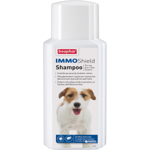 Шампунь Beaphar Immo Shield Shampoo for Dogs от блох, клещей и комаров для собак 200 мл (14179) (8711231141791) ТОП в Днепре