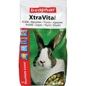 Корм для кроликів Beaphar Xtra Vital Rabbit Food 1 кг (8711231161454) краща модель в Дніпрі