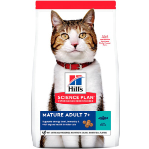 Сухий корм для літніх кішок старше 7 років Hill's Science Plan Feline Mature Adult 7+ - 1.5 кг (604101) краща модель в Дніпрі