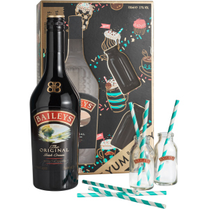 Ликер Baileys Original 0.7 л 17% + 2 молочных бутылки (5011013934843) надежный