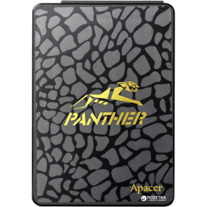 Apacer AS340 Panther 480GB 2.5" SATAIII TLC (AP480GAS340G-1) лучшая модель в Днепре