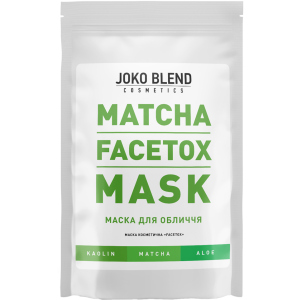 Маска для лица Joko Blend Matcha Facetox Mask 100 г (4823099500994) надежный