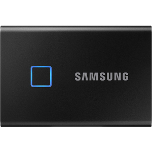 Samsung Portable SSD T7 TOUCH 500GB USB 3.2 Type-C (MU-PC500K/WW) зовнішній чорний в Дніпрі