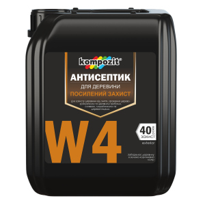 Антисептик для посиленого захисту Kompozit W4 (10 л)