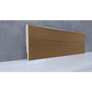 Плинтус Luciano Tratline Тик (Teak) 2400x82x15 Светло коричневый 171/082QC16/8 лучшая модель в Днепре