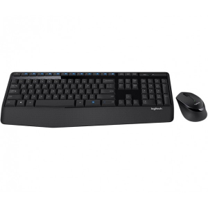 Комплект (клавіатура, миша) бездротовий Logitech MK345 Combo Black USB (920-008534)