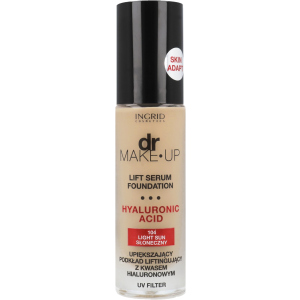 Тональный крем для лица Ingrid Cosmetics DR. Make up с сывороткой №104 30 мл (5901468921607) ТОП в Днепре